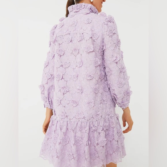 Tuckernuck Lilac Lace Palmerston Dress - Picture 3 of 10